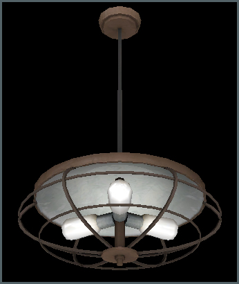 Train Light Fixture