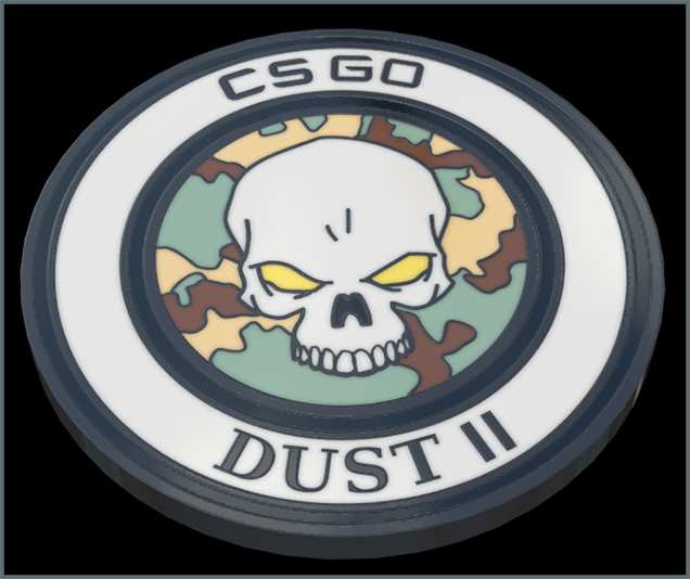 Dust 2 Pin